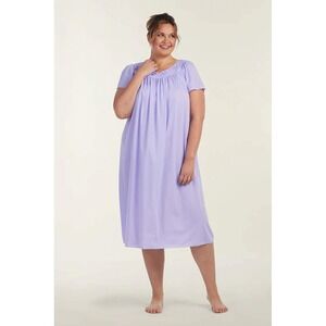 Miss Elaine Nylon Tricot Long Nightgown Bundle Size 2X